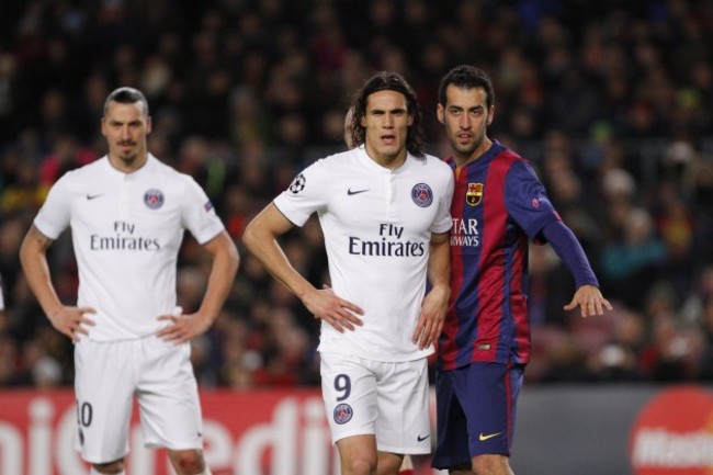 Soccer - UEFA Champions League - Group F - Barcelona v Paris Saint-Germain - Camp Nou