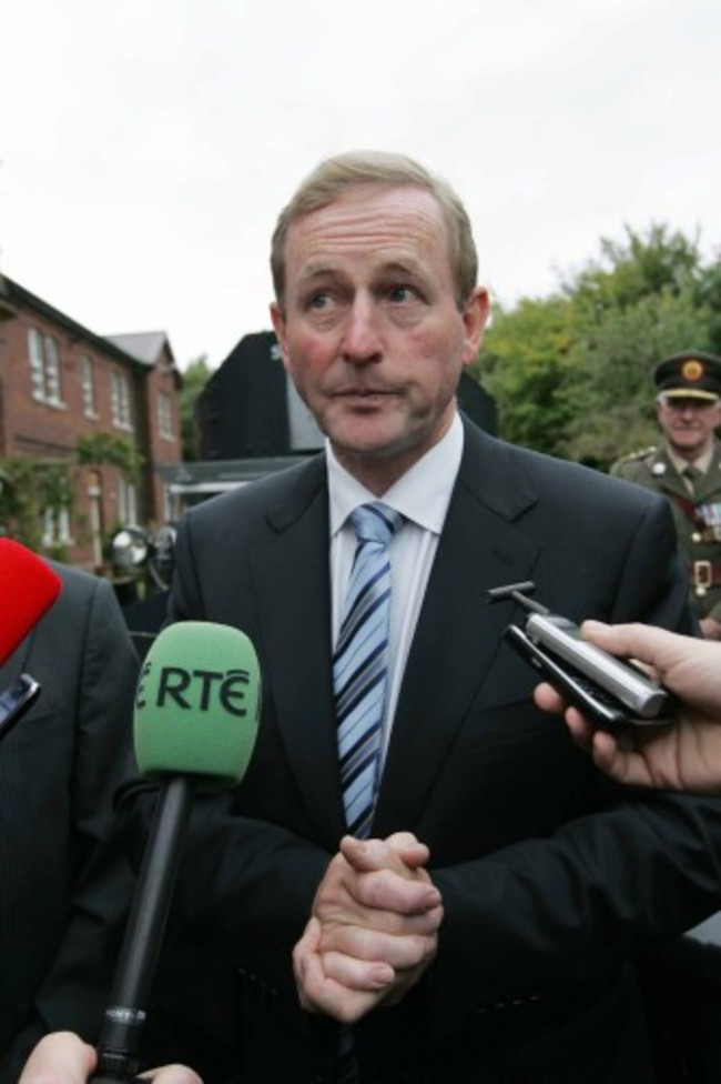 Taoiseach Responds To Media Question Reg