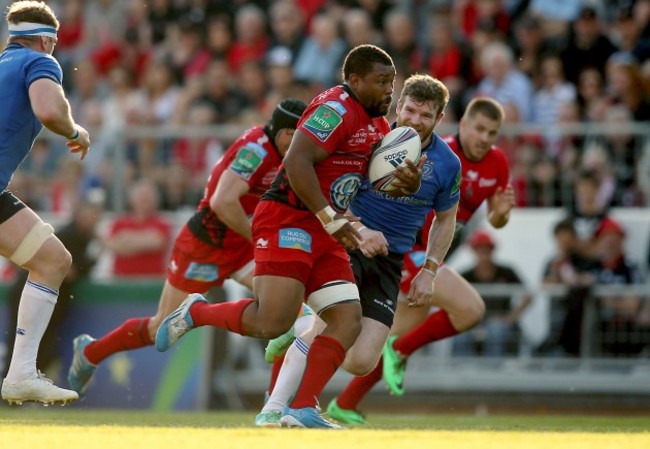 Steffon Armitage with Gordon D'Arcy