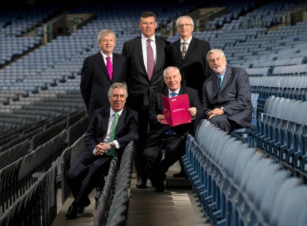 John Delaney, Paraic Duffy, Philip Browne, Michael Ring, John Treacy and Kieran Mulvey