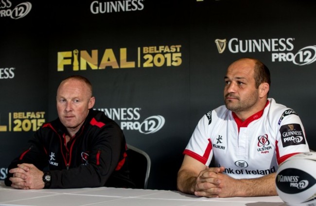 Neil Doak and Rory Best