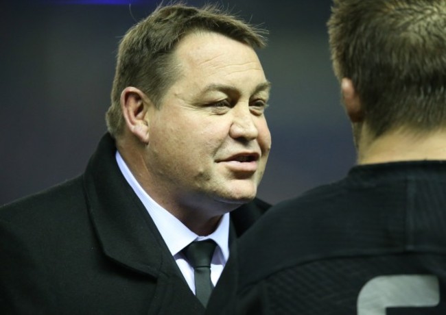 Steve Hansen after the match