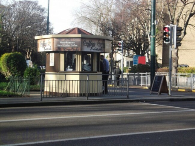 coffee kiosk