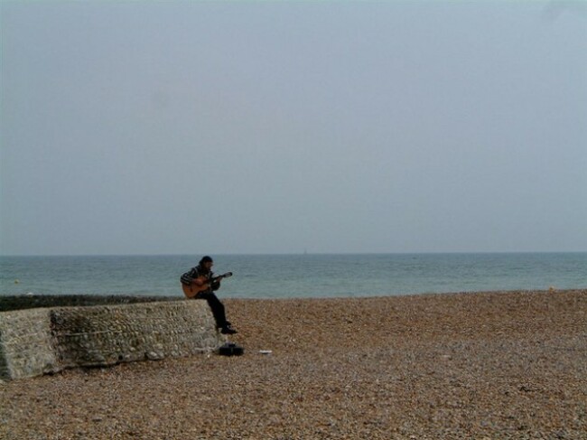 Sea Sky Guitarist