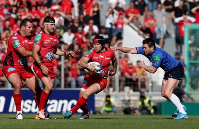 Matt Giteau and Eoin Reddan