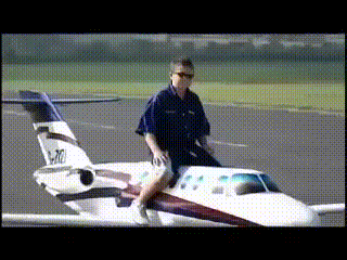 Plane Animated GIF