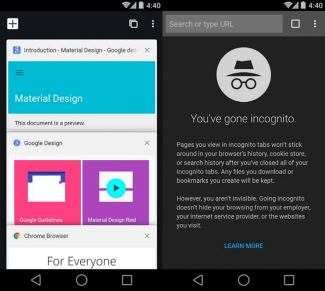 Chrome Android