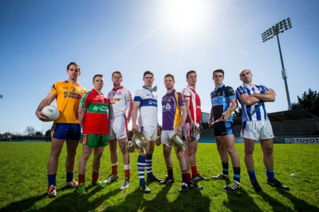 Tomas Brady, Alan Hubbard, Shane Supple, Diarmuid Connolly, Niall Corcoran, Mark Schutte, Danny Sutcliffe and Stephen Hiney