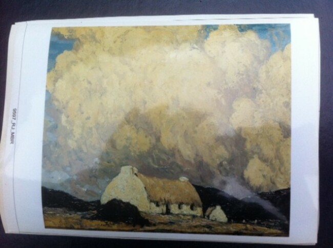 Landscape with Cottage- Paul Henry