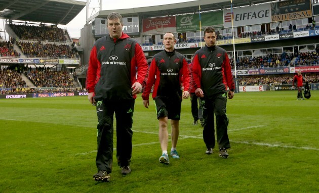 Anthony Foley, Ian Costello and Brian Walsh