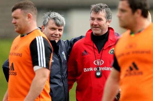 Franco Ascione with Anthony Foley