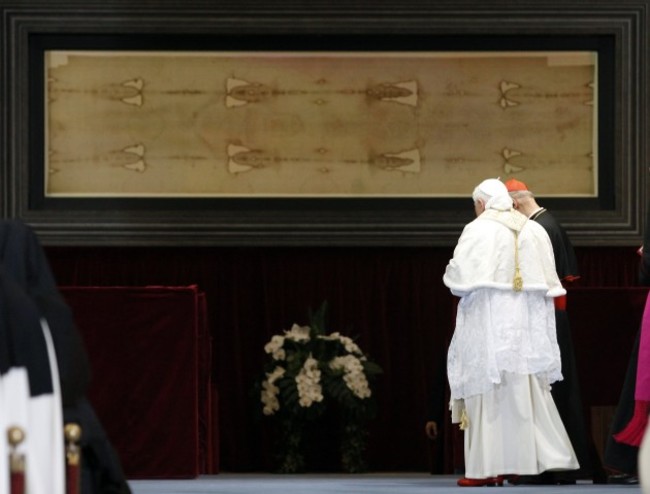Italy Pope Shroud of Turin