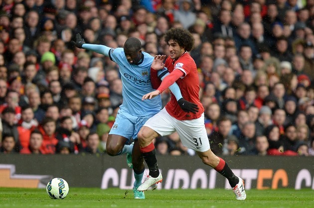 Soccer - Barclays Premier League - Manchester United v Manchester City - Old Trafford