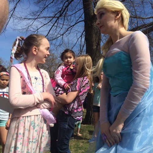 Another princess has arrived to #mackenziesbday party!