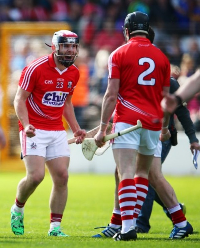 Paudie OÕSullivan celebrates