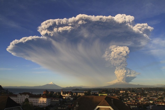 Chile Volcano Erupts