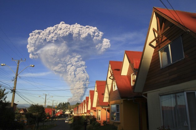 Chile Volcano Erupts