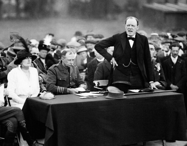 Politics - Winston Churchill - Enfield Lock Munition Works