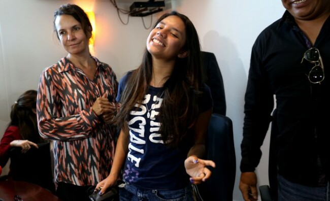 Mexico US Girl Seized