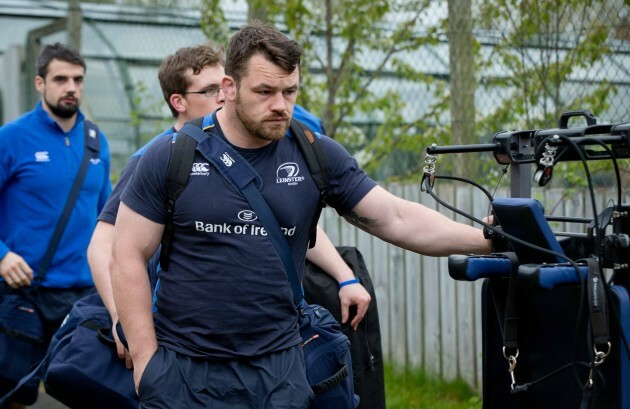 Cian Healy arrives