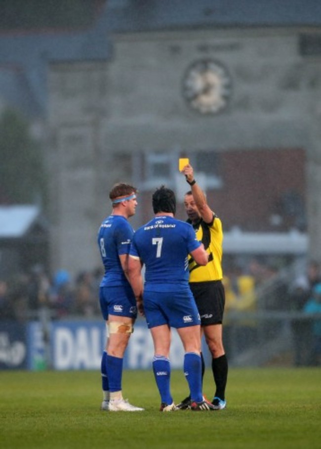 John Lacey sends Sean O'Brien to the sinbin