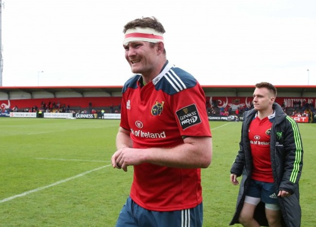 Donnacha Ryan after the match