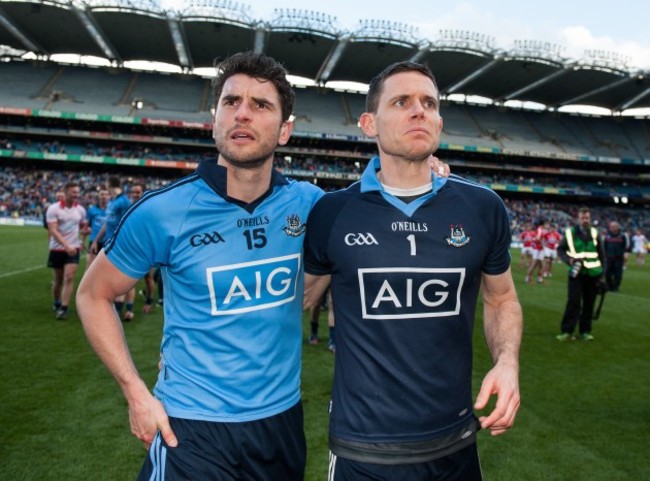 Bernard Brogan and Stephen Cluxton