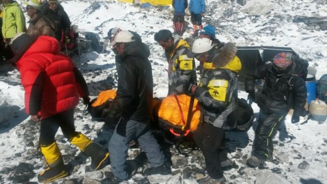 Nepal Everest Avalanche