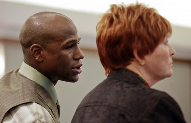 Mayweather Felony Charges Boxing