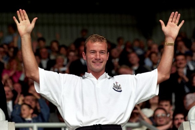 Soccer -  Alan Shearer - Newcastle United  -