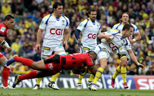 Mathieu Bastareaud and Lee Byrne