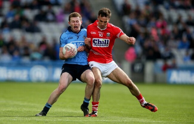 Jack McCaffrey with Kevin O'Driscoll