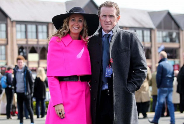 Tony McCoy with his wife Chanelle