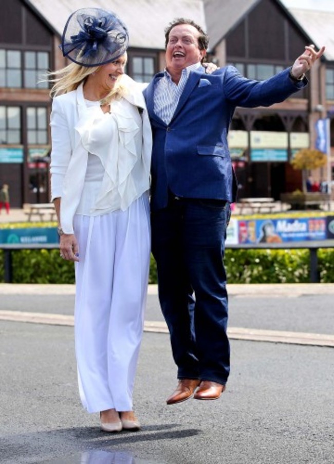 Miriam O'Callaghan and Marty Morrissey