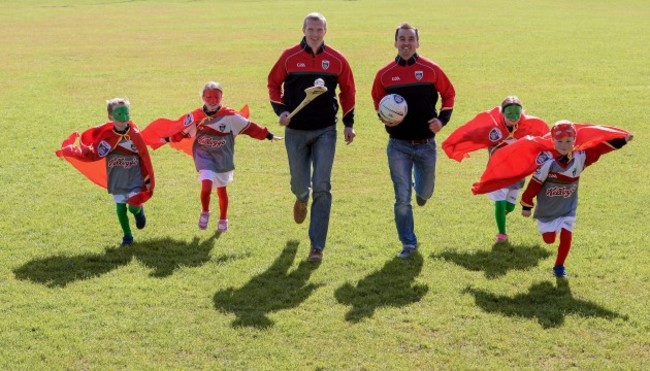 GAA Legends Henry Shefflin and Karl Lacey launch Kellogg&rsquo;s renewed sponsorship deal with GAA C&uacute;l Camps