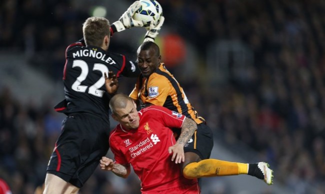 Soccer - Barclays Premier League - Hull City v Liverpool - KC Stadium