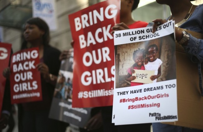 Boko Haram abduction protest