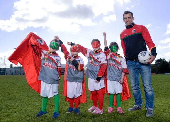 GAA Legends Henry Shefflin and Karl Lacey launch Kellogg&rsquo;s renewed sponsorship deal with GAA C&uacute;l Camps