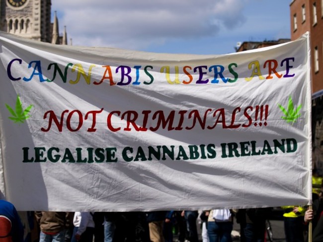 Legalise Cannabis March Dublin Ireland