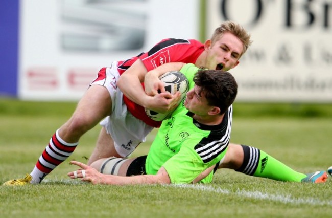 Olly Lyons scores a try