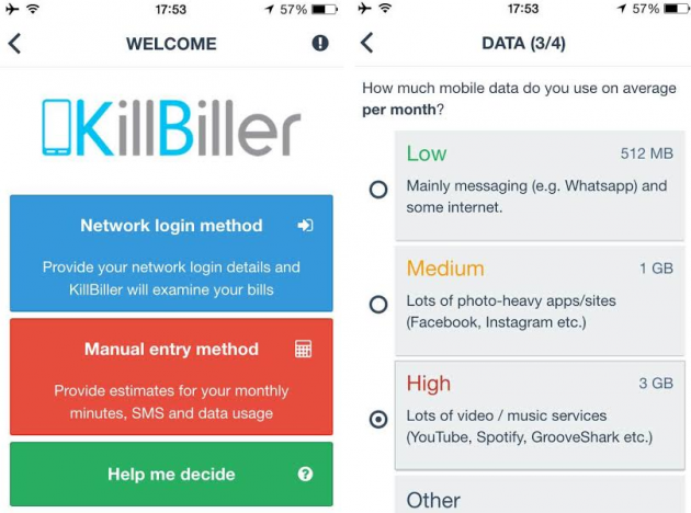 KillBiller iOS