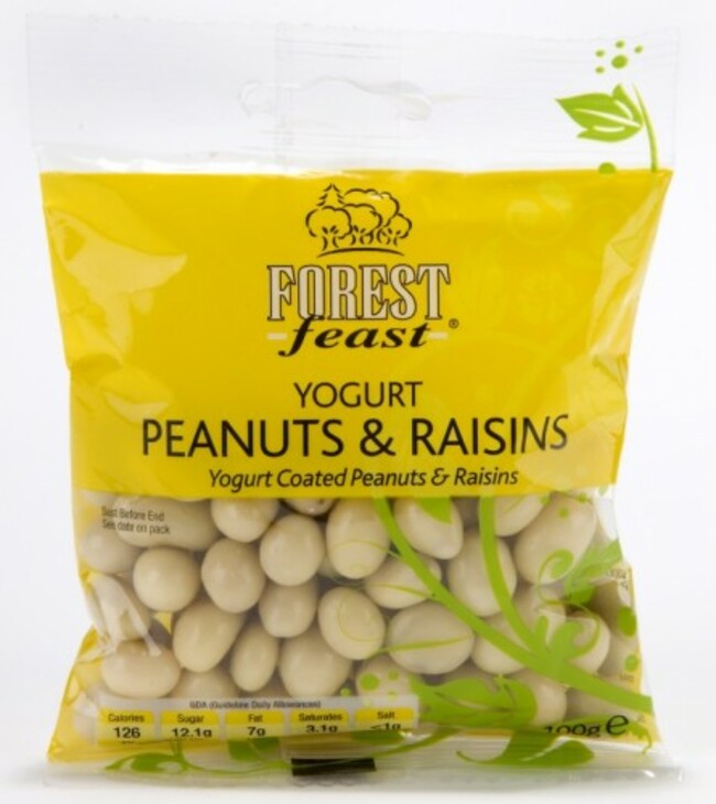 Yogurt-Peanuts-Raisins