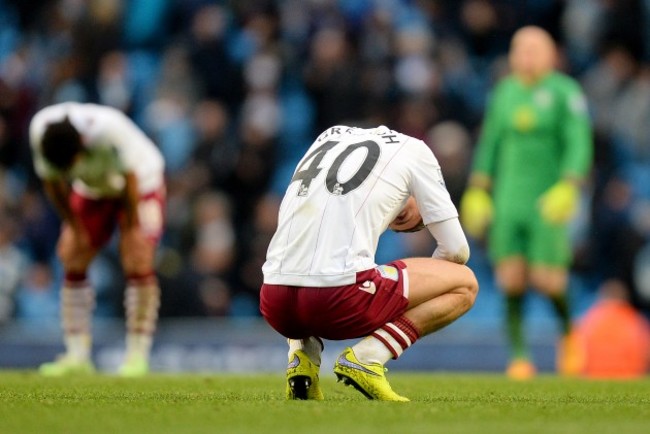 Soccer - Barclays Premier League - Manchester City v Aston Villa - Etihad Stadium