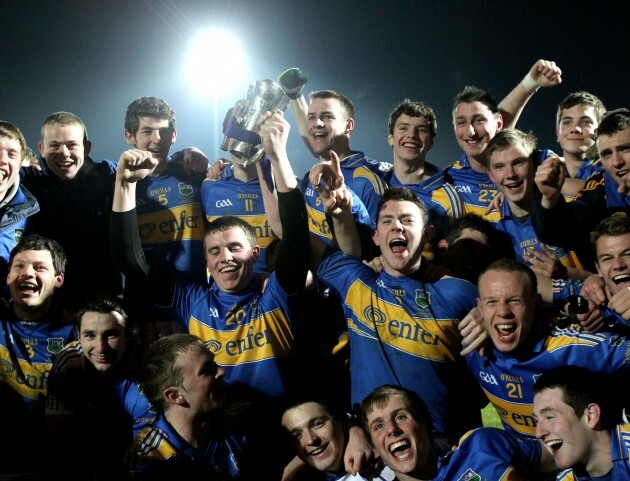 The Tipperary team celebrate