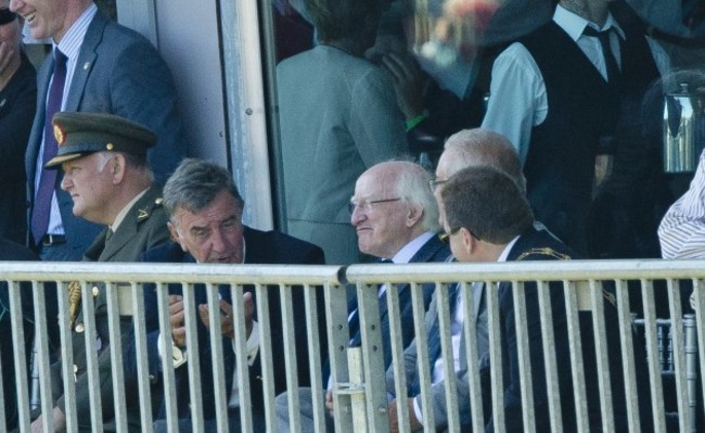 President Michael D. Higgins in attendance