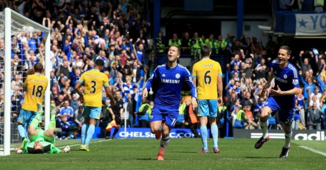 Soccer - Barclays Premier League - Chelsea v Crystal Palace - Stamford Bridge