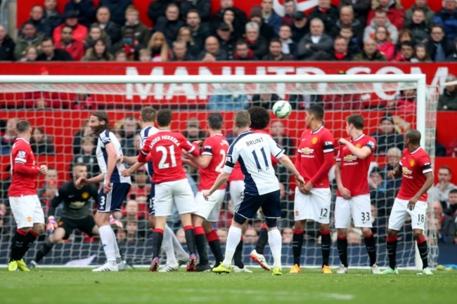 Soccer - Barclays Premier League - Manchester United v West Bromwich Albion - Old Trafford