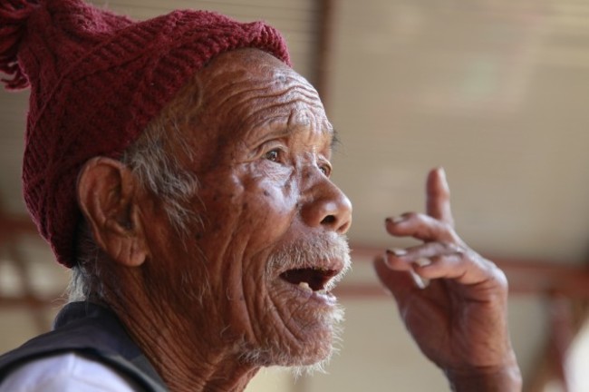 Nepal Earthquake Centenarian Survives