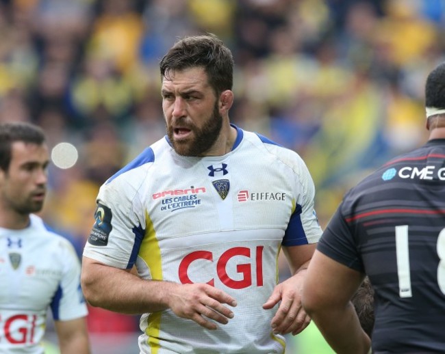 Clermont Auvergne&Otilde;s Jamie Cudmore