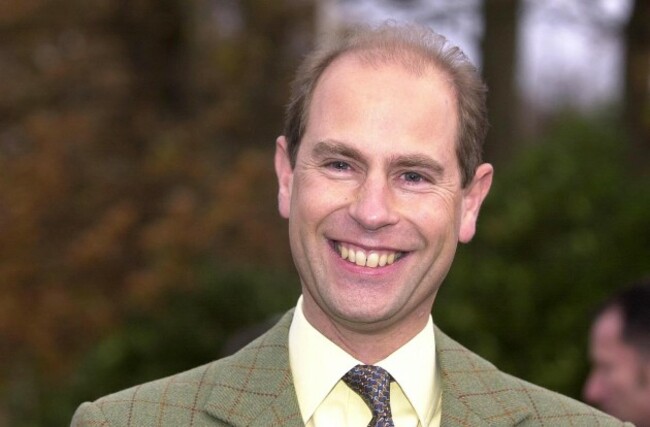 The Earl of Wessex Outside Frimley Park Hospital